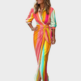 Lola | Vestido maxi estampado