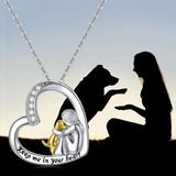 Emery™ | Collar Colgante de Perro Corazón