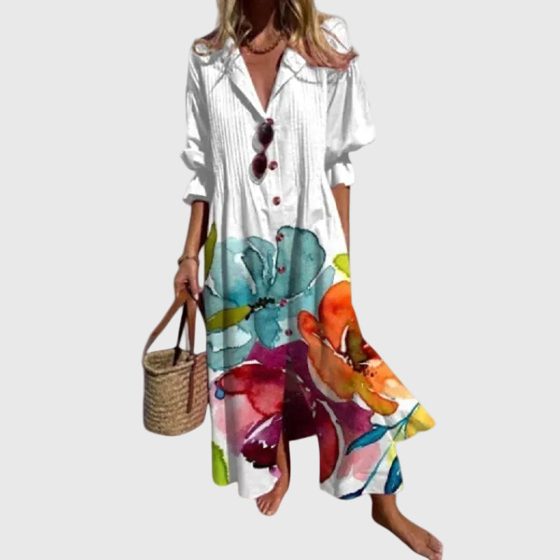 Guillemette | Vestido Maxi Bohemio Elegante
