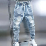 Julio | Pantalón de denim casual de corte amplio