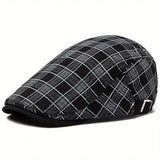 Diego|  Gorro vintage a Cuadros Ajustable