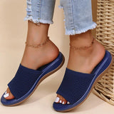 Wendy - Sandalias pantuflas cómodas para interior y exterior