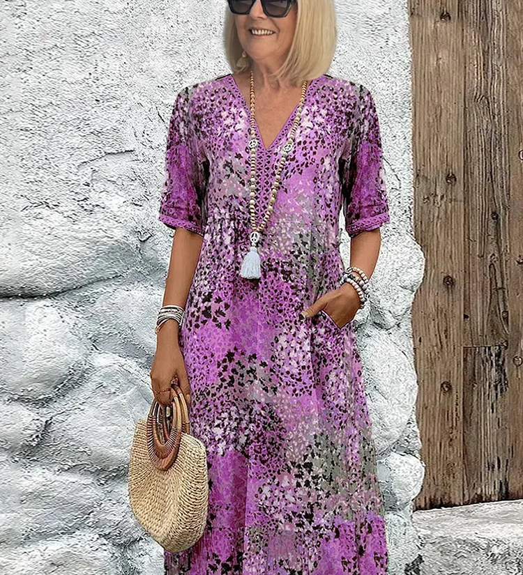 Lia | Vestido Midi para Mujer en Tela Ligera