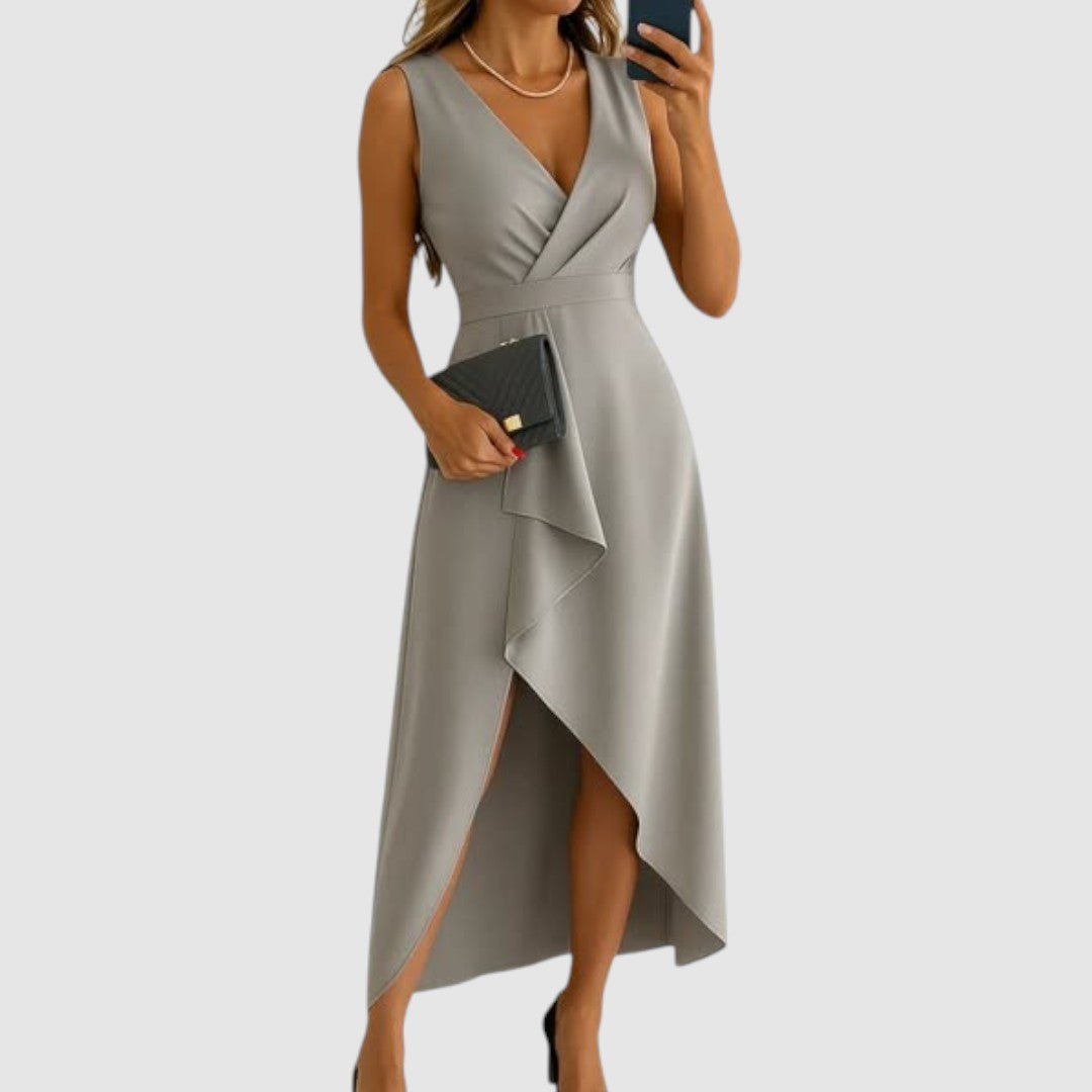 Valerie | Vestido cruzado elegante con escote en v