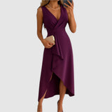 Valerie | Vestido cruzado elegante con escote en v