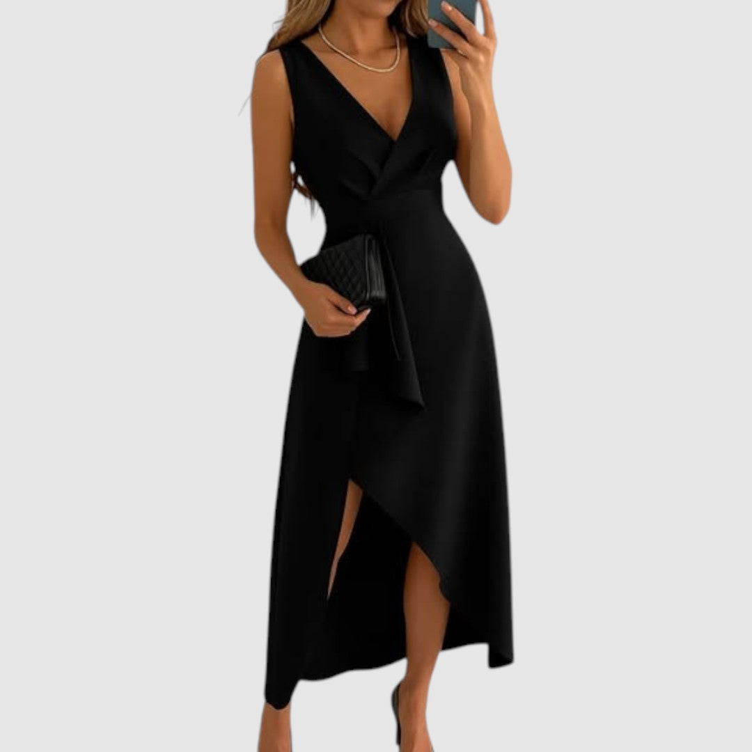 Valerie | Vestido cruzado elegante con escote en v