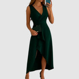 Valerie | Vestido cruzado elegante con escote en v