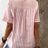 Monroe | Blusa de Rayas Suaves