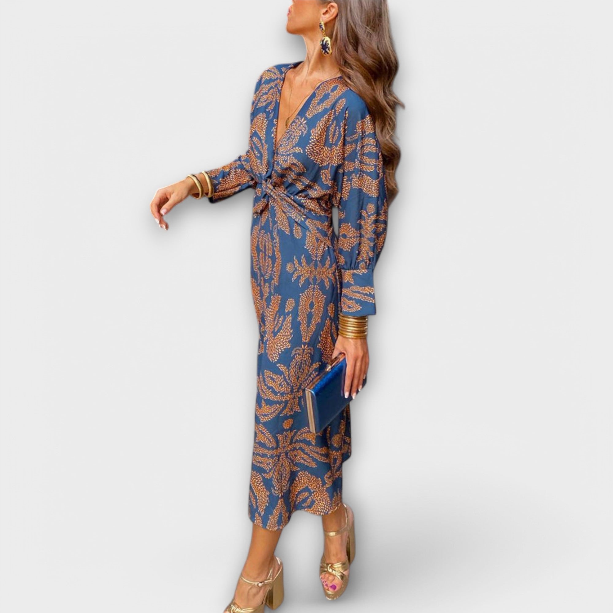 Milada | Vestido elegante con manga larga