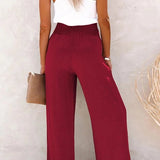 Christiane | Pantalón de Cintura Alta Relajado