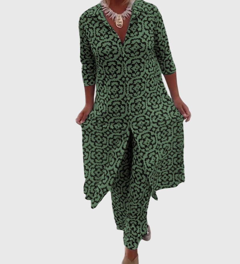 Ginevra | Elegante Conjunto Vintage de Dos Piezas
