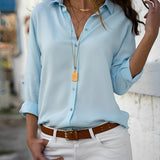 Modiva - Blusa Casual de Mangas Largas
