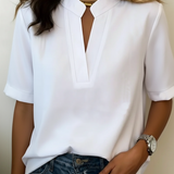 Cinara | Camisa de Manga Corta Relaxed