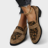 Amaryllis | Zapatos femeninos elegantes con estampado de leopardo