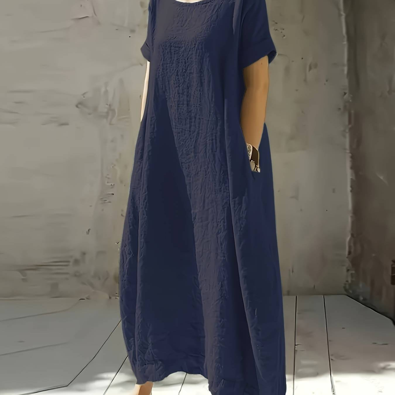 Lola | Vestido largo diario con mangas amplias