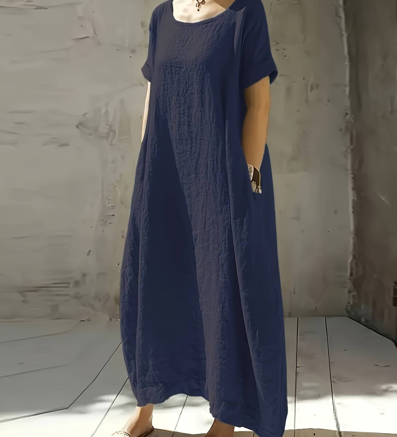 Lola | Vestido largo diario con mangas amplias