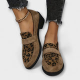 Amaryllis | Zapatos femeninos elegantes con estampado de leopardo