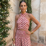 Amalia | Conjunto Elegante con Hombros Descubiertos
