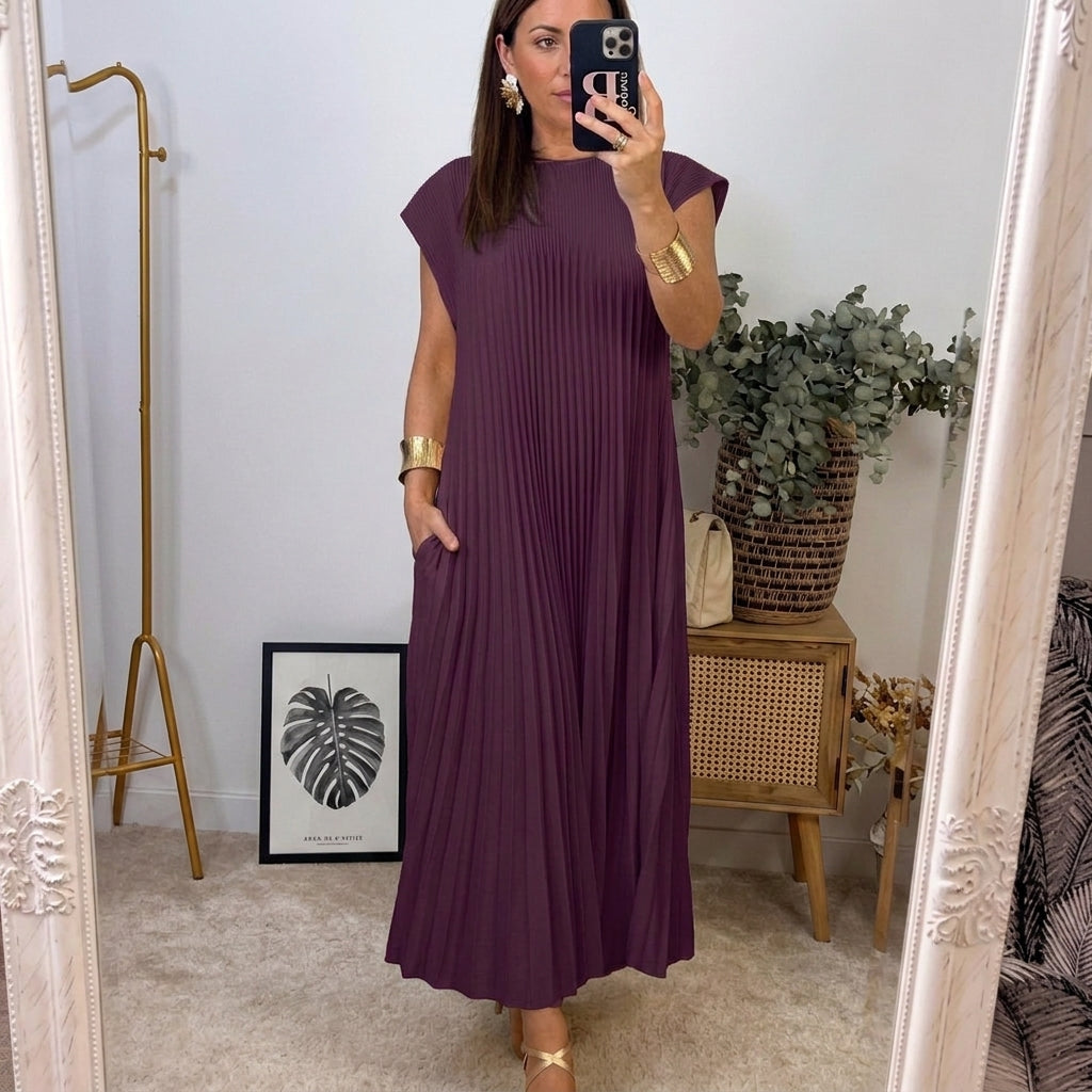 Coral | Vestido de Comodidad Atemporal