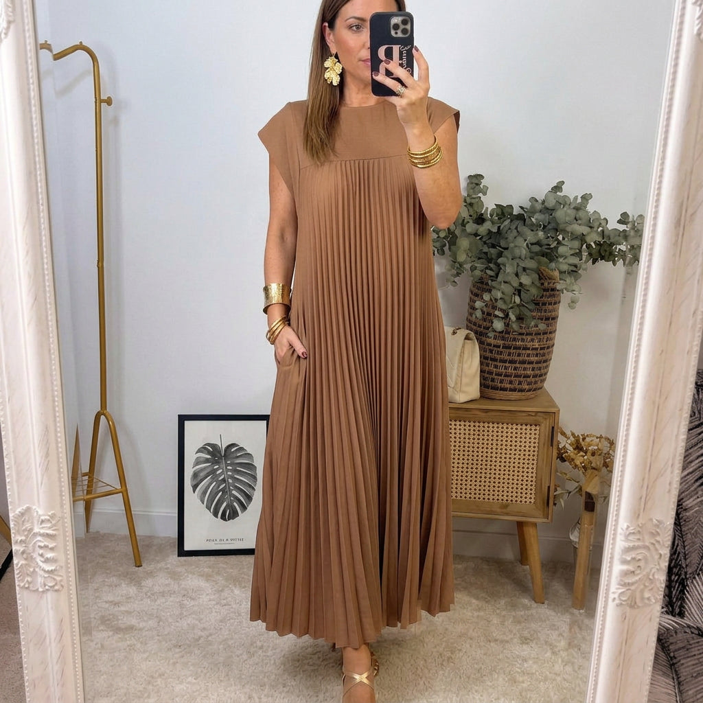 Coral | Vestido de Comodidad Atemporal
