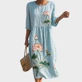 Raquel | Vestido maxi elegante