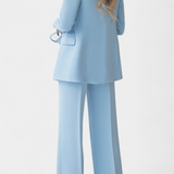 Julia | Conjunto Urbano de Blazer y Pantalón de Corte Regular