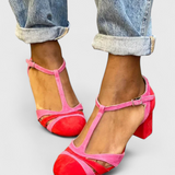 Noiré | Sandalias Elegantes con Tacón Cómodo y Sujeción al Tobillo