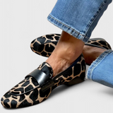 Annelore | Mocasines de Cuero con Tacón Bajo y Diseño Exclusivo