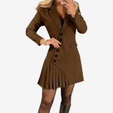 Monica™ Vestido Sartorial de Mujer