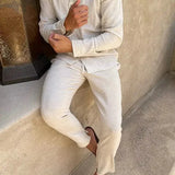Joel™ | Conjunto de lino premium