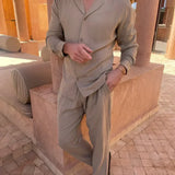 Joel™ | Conjunto de lino premium