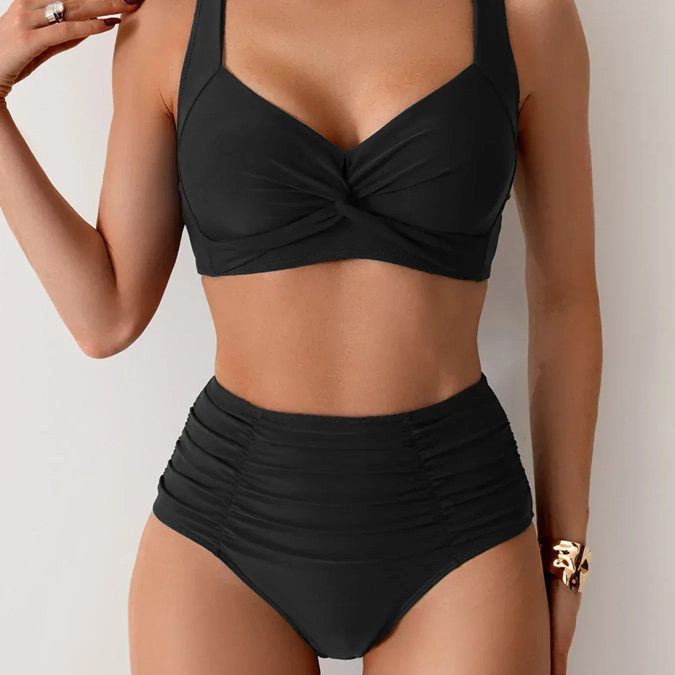 Camillia | Bikini Modelante de Cintura Alta Sofia