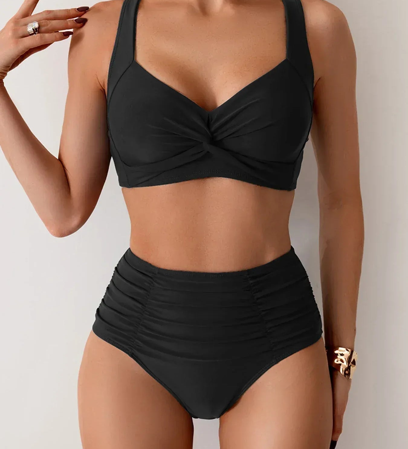 Camillia | Bikini Modelante de Cintura Alta Sofia