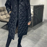 Olivia Sur | Abrigo de Leopardo Elegante