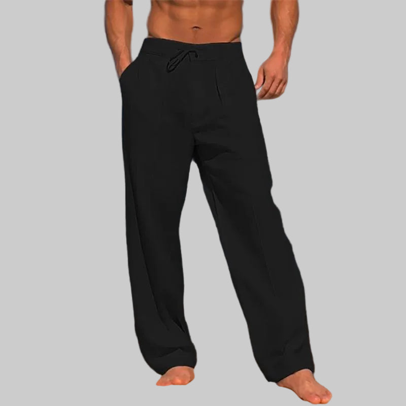 Darko | Mantente fresco con estilo – pantalones ligeros de lino Darko para looks cómodos de verano
