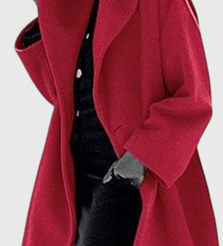 Aurora | Abrigo Oversized de Mezcla de Lana