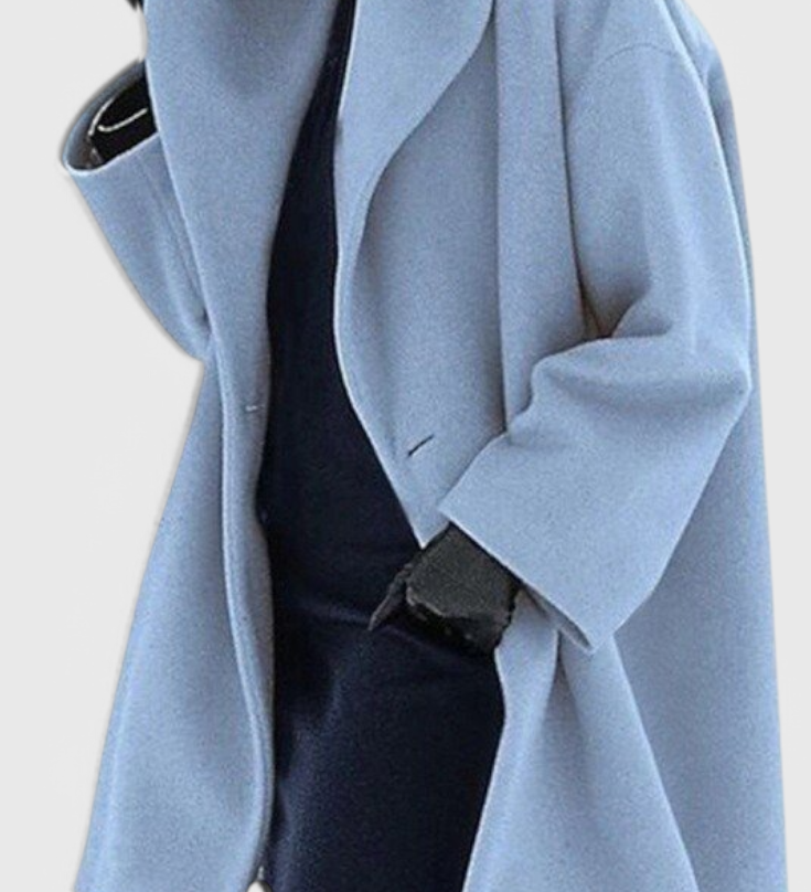 Aurora | Abrigo Oversized de Mezcla de Lana