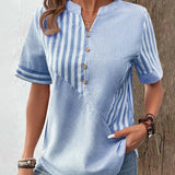 Monroe | Blusa de Rayas Suaves