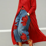 Fawzia | Vestido de & Conjunto de jeans florales