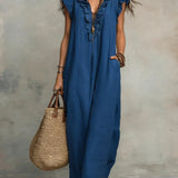 Camélia | Vestido Largo Bohemio Fluido