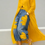 Fawzia | Vestido de & Conjunto de jeans florales