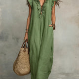Camélia | Vestido Largo Bohemio Fluido