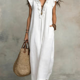 Elisabete | Vestido Largo Bohemio de  Algodón