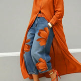 Fawzia | Vestido de & Conjunto de jeans florales