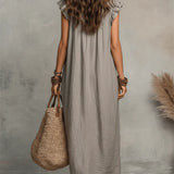 Elisabete | Vestido Largo Bohemio de  Algodón