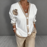 Ayesha | Conjunto de Cárdigan Elegante de Dos Piezas