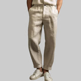 Dragutin – Comodidad y estilo incomparables con pantalones de lino y algodón
