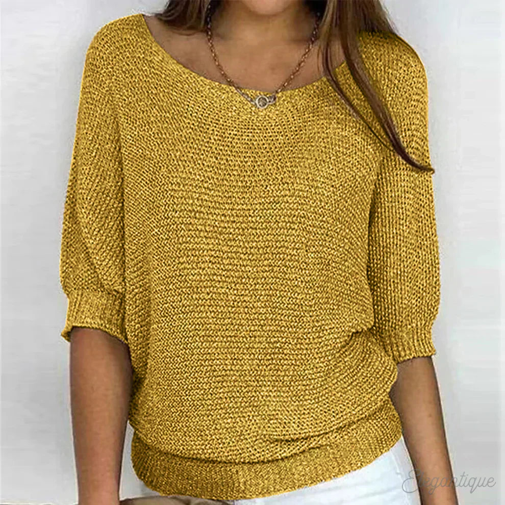 Eunice | Jersey de punto holgado