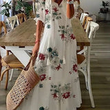 Guiomar | Vestido Midi de Estilo Boho Sin Esfuerzo