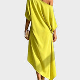 Camila | Vestido asimétrico elegante